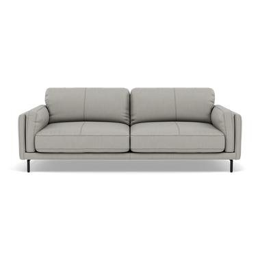 Morris 3 Seater Small Sofa - 2.5 Seater Sofa Compact Cat 25 3 Seater Sofas Sterling Home 7 NC-251E GREY