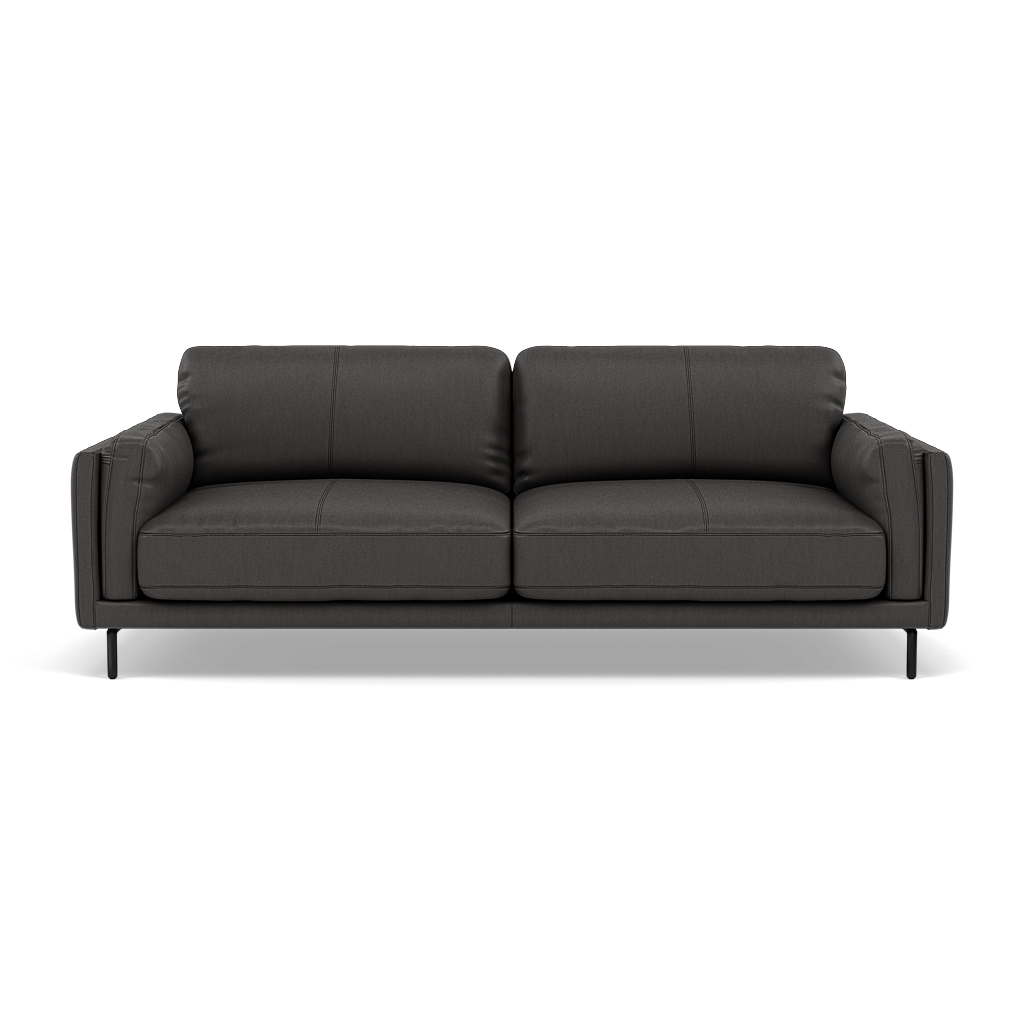 Morris 3 Seater Small Sofa - 2.5 Seater Sofa Compact Cat 25 3 Seater Sofas Sterling Home 10 NC-180E SLATE GREY