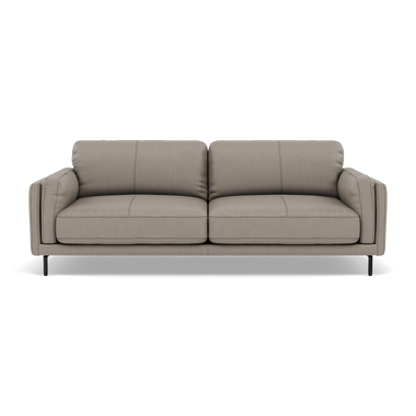 Morris 3 Seater Small Sofa - 2.5 Seater Sofa Compact Cat 25 3 Seater Sofas Sterling Home 12 NC-722A TAUPE