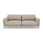 Morris 3 Seater Small Sofa - 2.5 Seater Sofa Compact Cat 25 3 Seater Sofas Sterling Home 11 NC-039C PEBBLE