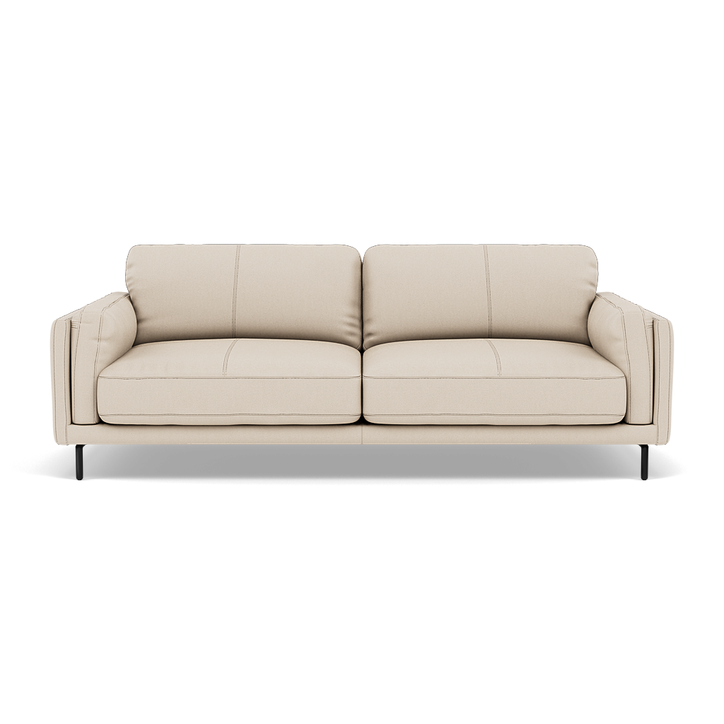 Morris 3 Seater Small Sofa - 2.5 Seater Sofa Compact Cat 25 3 Seater Sofas Sterling Home 5 NC-156E FROST