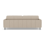 Morris 3 Seater Small Sofa - 2.5 Seater Sofa Compact Cat 25 — NC-039C PEBBLE, gallery image 2