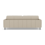 Morris 3 Seater Small Sofa - 2.5 Seater Sofa Compact Cat 25 — NC-041E SILVER GREY, gallery image 2
