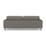 Morris 3 Seater Small Sofa - 2.5 Seater Sofa Compact Cat 25 — NC-042E ELEPHANT, gallery image 2