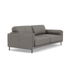 Morris 3 Seater Small Sofa - 2.5 Seater Sofa Compact Cat 25 — NC-042E ELEPHANT, gallery image 1