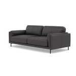 Morris 3 Seater Small Sofa - 2.5 Seater Sofa Compact Cat 25 — NC-180E SLATE GREY, gallery image 3