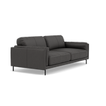 Morris 3 Seater Small Sofa - 2.5 Seater Sofa Compact Cat 25 — NC-180E SLATE GREY, gallery image 1