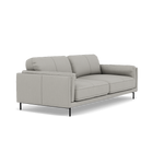 Morris 3 Seater Small Sofa - 2.5 Seater Sofa Compact Cat 25 — NC-251E GREY, gallery image 1