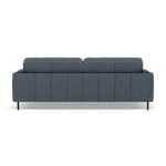 Morris 3 Seater Small Sofa - 2.5 Seater Sofa Compact Cat 25 — NC-313E OCEAN BLUE, gallery image 2