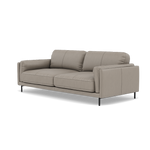 Morris 3 Seater Small Sofa - 2.5 Seater Sofa Compact Cat 25 — NC-722A TAUPE, gallery image 3