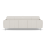 Morris 3 Seater Small Sofa - 2.5 Seater Sofa Compact Cat 25 — NC-744D STAR WHITE, gallery image 2
