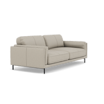 Morris 3 Seater Small Sofa - 2.5 Seater Sofa Compact Cat 25 — NC-946B FEATHER GREY, gallery image 1