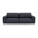 Morris 3 Seater Small Sofa - 2.5 Seater Sofa Compact Cat 25 3 Seater Sofas Sterling Home 16 NC-036C NAVY BLUE