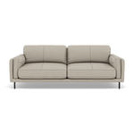 Morris 3 Seater Small Sofa - 2.5 Seater Sofa Compact Cat 25 3 Seater Sofas Sterling Home 8 NC-946B FEATHER GREY