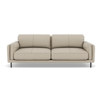 Morris 3 Seater Small Sofa - 2.5 Seater Sofa Compact Cat 25 3 Seater Sofas Sterling Home 6 NC-041E SILVER GREY