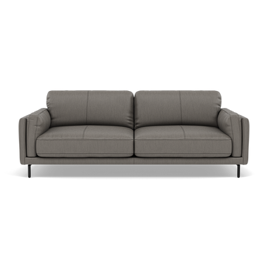 Morris 3 Seater Small Sofa - 2.5 Seater Sofa Compact Cat 25 3 Seater Sofas Sterling Home 9 NC-042E ELEPHANT