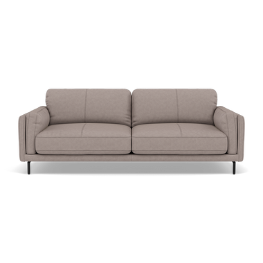 Morris 3 Seater Small Sofa - 2.5 Seater Sofa Compact Fabric 3 Seater Sofas Sterling Home 1 BFA-BLJ-22 DOVE GREY
