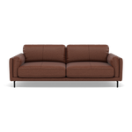 Morris 3 Seater Small Sofa - 2.5 Seater Sofa Compact Fabric 3 Seater Sofas Sterling Home 9 BFA-BLJ-05 HAZELNUT