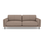 Morris 3 Seater Small Sofa - 2.5 Seater Sofa Compact Fabric 3 Seater Sofas Sterling Home 5 BFA-BLJ-946 SILVER GREY