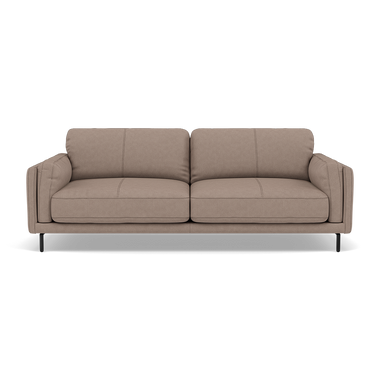 Morris 3 Seater Small Sofa - 2.5 Seater Sofa Compact Fabric 3 Seater Sofas Sterling Home 5 BFA-BLJ-946 SILVER GREY