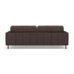 Morris 3 Seater Small Sofa - 2.5 Seater Sofa Compact Fabric — BFA-BLJ-088 CHARCOAL GREY, gallery image 2
