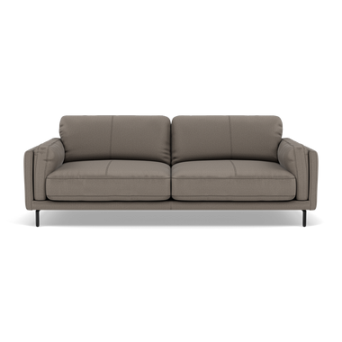 Morris 3 Seater Small Sofa - 2.5 Seater Sofa Compact Fabric 3 Seater Sofas Sterling Home 18 BFA-MAD-03 DARK GREY