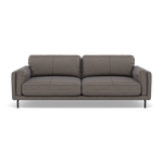 Morris 3 Seater Small Sofa - 2.5 Seater Sofa Compact Fabric 3 Seater Sofas Sterling Home 7 BFA-BLJ-042 ELEPHANT