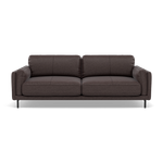 Morris 3 Seater Small Sofa - 2.5 Seater Sofa Compact Fabric 3 Seater Sofas Sterling Home 6 BFA-BLJ-088 CHARCOAL GREY
