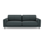 Morris 3 Seater Small Sofa - 2.5 Seater Sofa Compact Fabric 3 Seater Sofas Sterling Home 10 BFA-BLJ-2047 LAKE GREEN