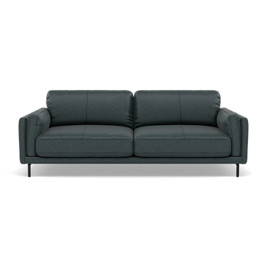 Morris 3 Seater Small Sofa - 2.5 Seater Sofa Compact Fabric 3 Seater Sofas Sterling Home 10 BFA-BLJ-2047 LAKE GREEN