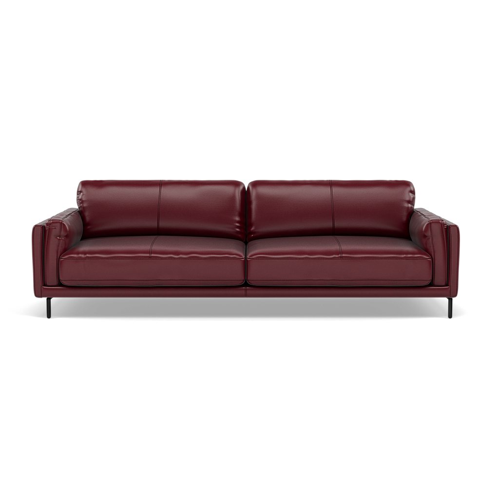 Morris 3 Seater Sofa - 2.5 Seater Sofa Cat 20 3 Seater Sofas Sterling Home 6 BV-035C DEEP RED