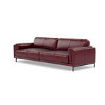 Morris 3 Seater Sofa - 2.5 Seater Sofa Cat 20 — BV-035C DEEP RED, gallery image 3