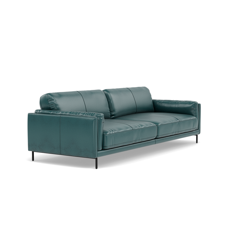 Morris 3 Seater Sofa - 2.5 Seater Sofa Cat 20 — BV-301E  LAKE GREEN, gallery image 1