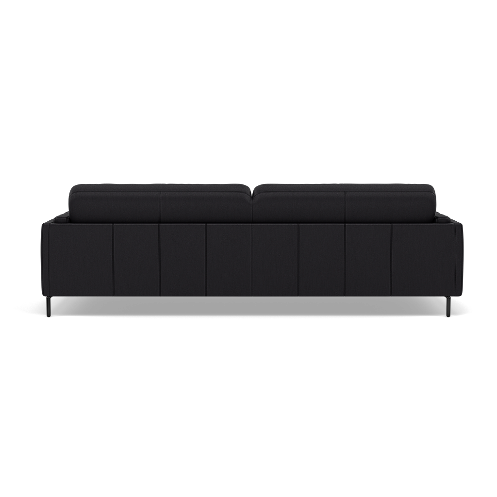 Morris 3 Seater Sofa - 2.5 Seater Sofa Cat 25 — NC-023C BLACK, gallery image 2