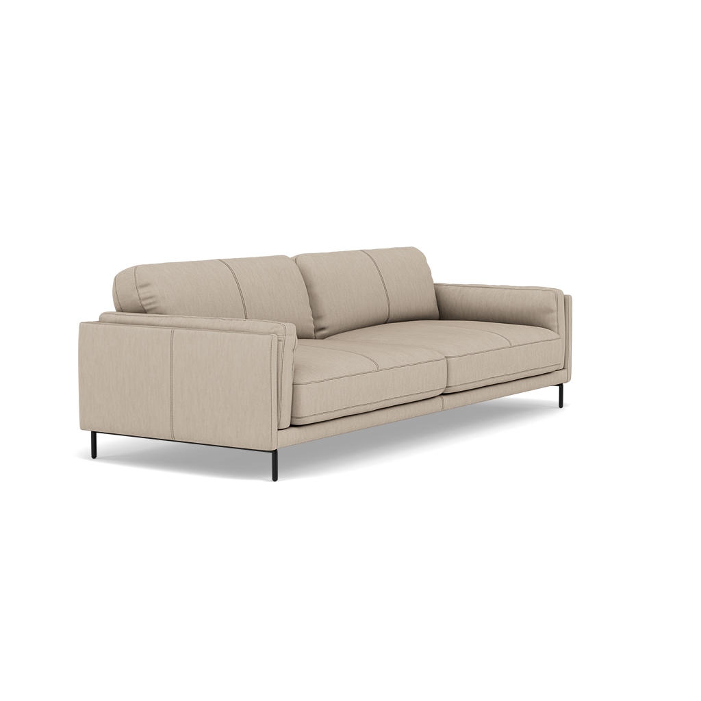 Morris 3 Seater Sofa - 2.5 Seater Sofa Cat 25 — NC-039C PEBBLE, gallery image 1