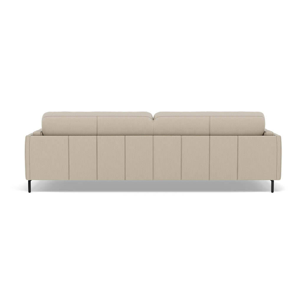 Morris 3 Seater Sofa - 2.5 Seater Sofa Cat 25 — NC-041E SILVER GREY, gallery image 2