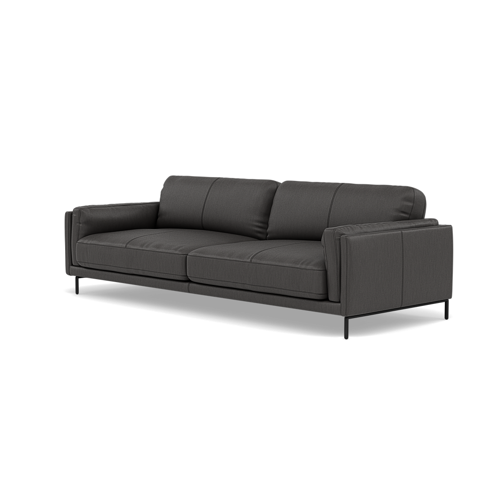 Morris 3 Seater Sofa - 2.5 Seater Sofa Cat 25 — NC-180E SLATE GREY, gallery image 3