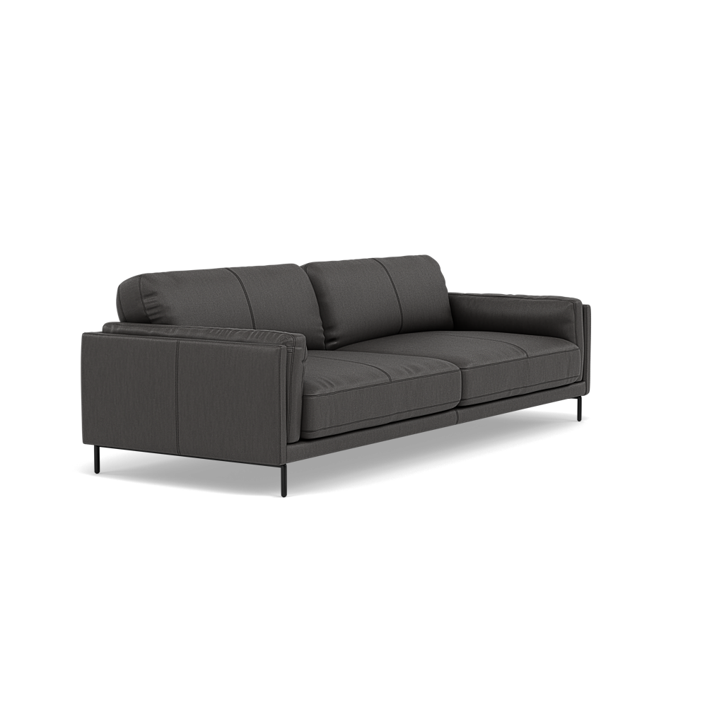 Morris 3 Seater Sofa - 2.5 Seater Sofa Cat 25 — NC-180E SLATE GREY, gallery image 1