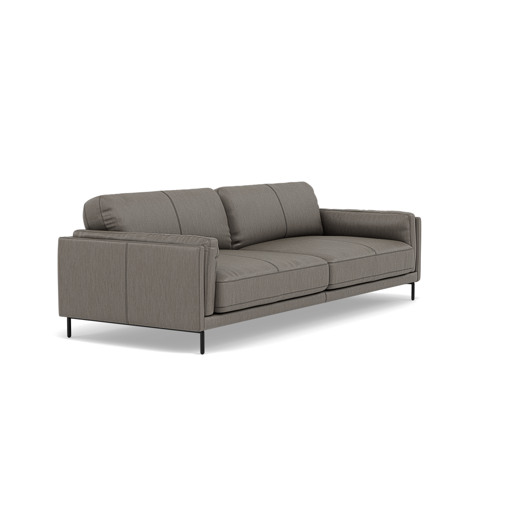 Morris 3 Seater Sofa - 2.5 Seater Sofa Cat 25 — NC-232E  GRANITE, gallery image 1