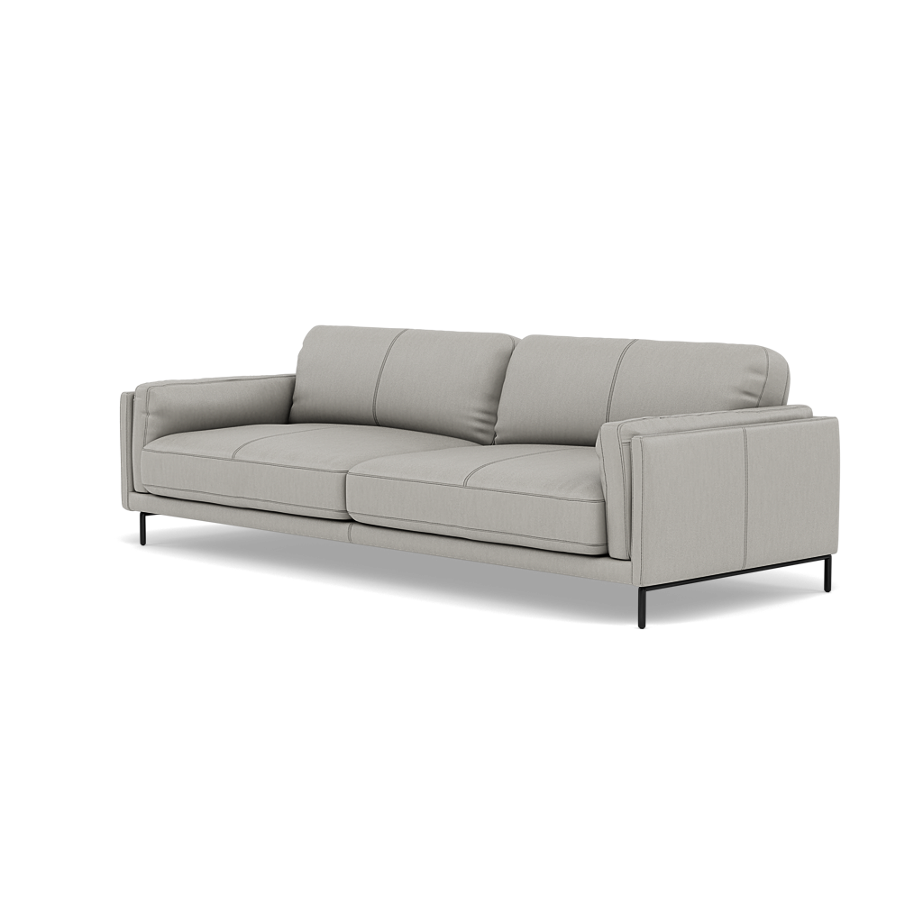 Morris 3 Seater Sofa - 2.5 Seater Sofa Cat 25 — NC-251E GREY, gallery image 3