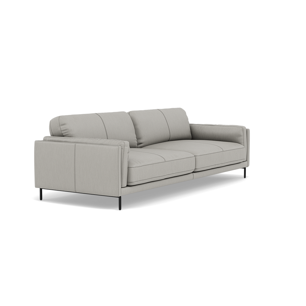 Morris 3 Seater Sofa - 2.5 Seater Sofa Cat 25 — NC-251E GREY, gallery image 1