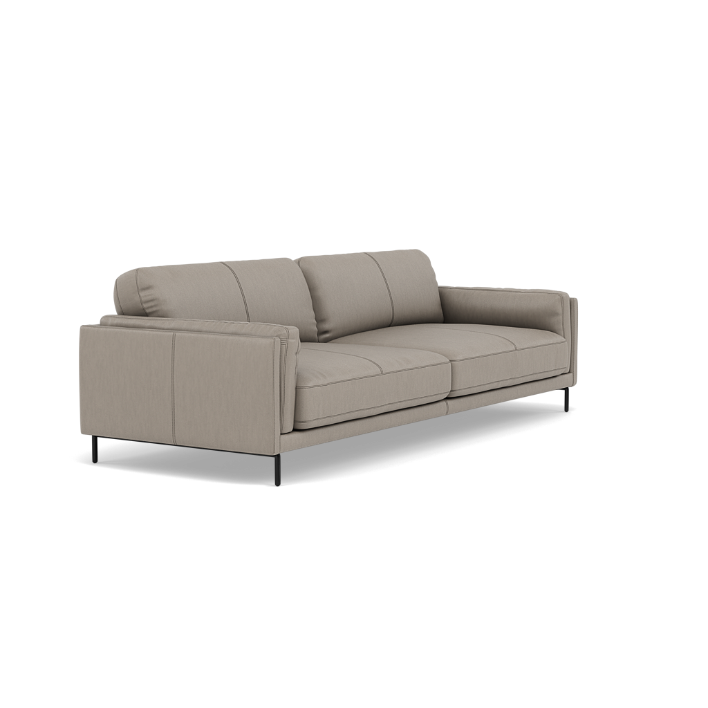 Morris 3 Seater Sofa - 2.5 Seater Sofa Cat 25 — NC-722A TAUPE, gallery image 1