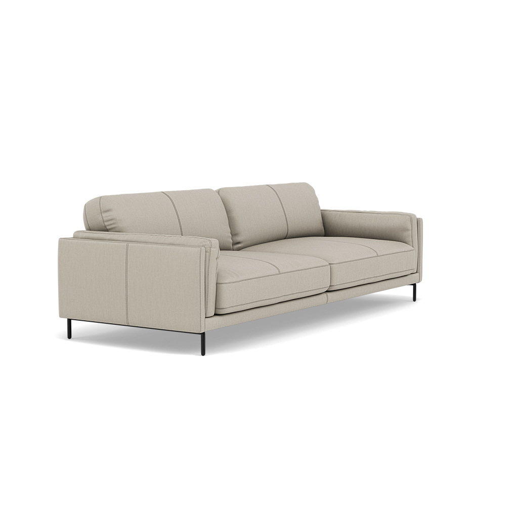 Morris 3 Seater Sofa - 2.5 Seater Sofa Cat 25 — NC-946B FEATHER GREY, gallery image 1
