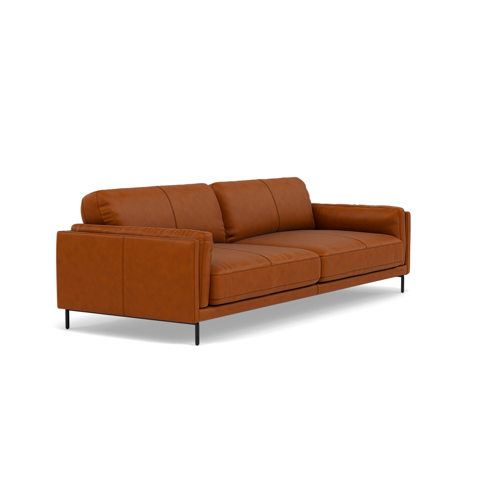 Morris 3 Seater Sofa - 2.5 Seater Sofa Cat 30F — SK-077D TAN, gallery image 1