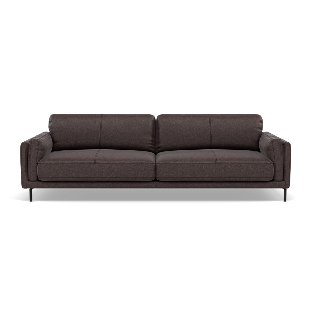 Morris 3 Seater Sofa - 2.5 Seater Sofa Fabric 3 Seater Sofas Sterling Home 7 BFA-BLJ-088 CHARCOAL GREY
