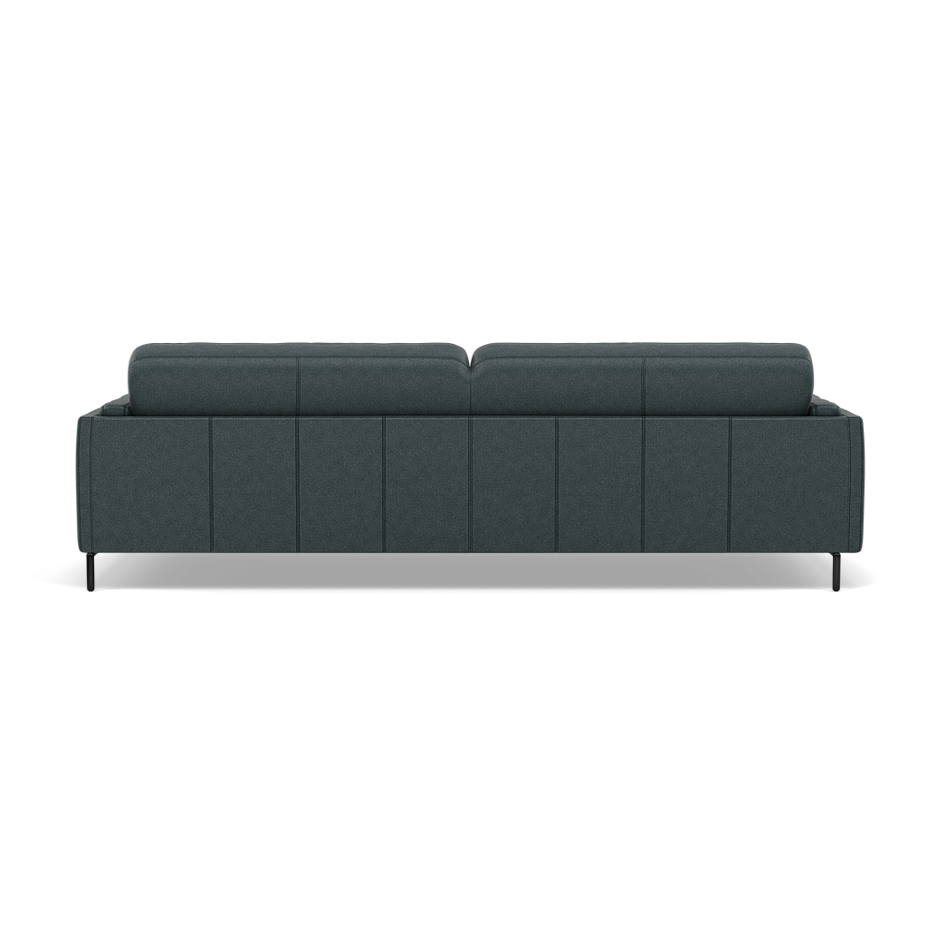 Morris 3 Seater Sofa - 2.5 Seater Sofa Fabric — BFA-BLJ-2047 LAKE GREEN, gallery image 2
