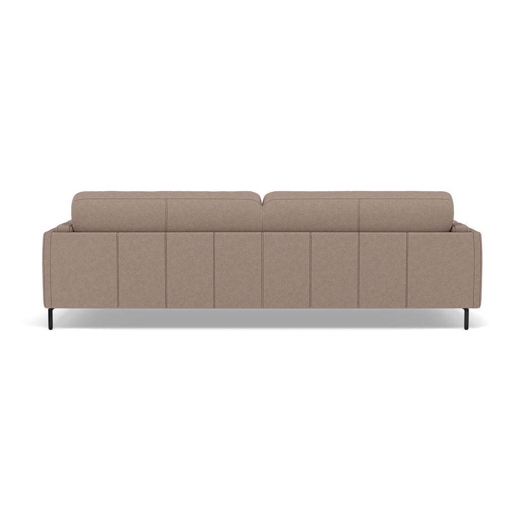 Morris 3 Seater Sofa - 2.5 Seater Sofa Fabric — BFA-BLJ-946 SILVER GREY, gallery image 2