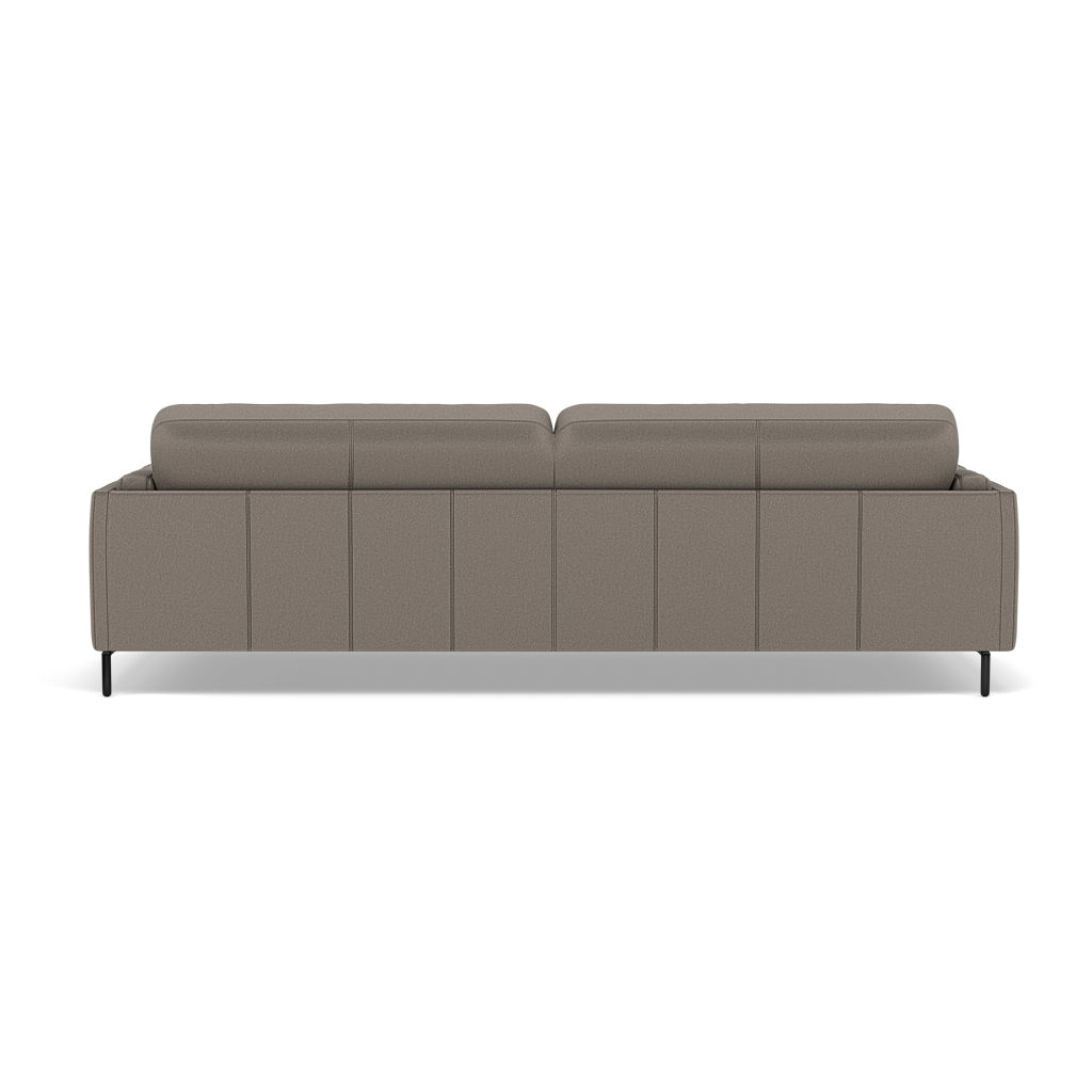 Morris 3 Seater Sofa - 2.5 Seater Sofa Fabric — BFA-MAD-03 DARK GREY, gallery image 2