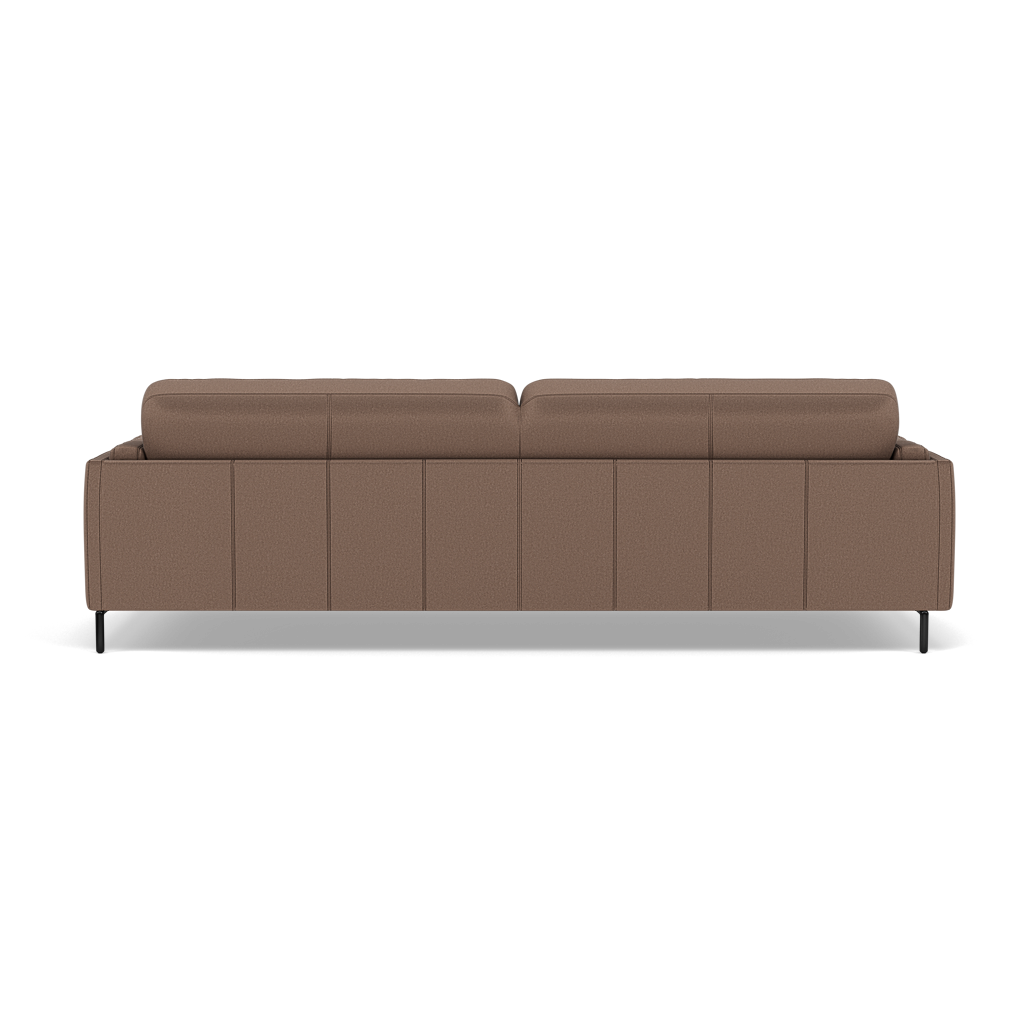 Morris 3 Seater Sofa - 2.5 Seater Sofa Fabric — BFA-MAD-05 DARK TAUPE, gallery image 2