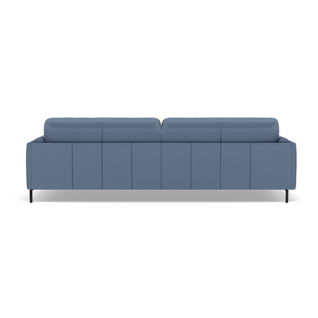 Morris 3 Seater Sofa - 2.5 Seater Sofa Fabric — BFA-MAD-08 PACIFIC BLUE, gallery image 2